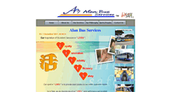 Desktop Screenshot of alanbus.com